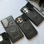قاب مگ سیف کاور لنزدار مدل IRON Shell MagSafe مناسب گوشی سامسونگ