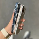 قاب شفاف طرح گل بابونه با آویز مناسب گوشی آیفون - Image 5