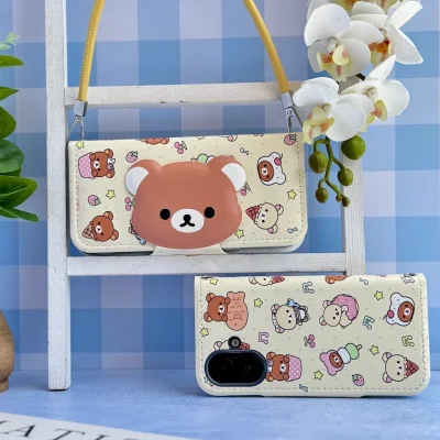 قاب کیفی طرح Bear Bag مناسب گوشی آیفون
