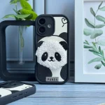 قاب پاندا عروسکی طرح Panda مناسب گوشی آیفون - Image 5
