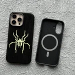 قاب شب رنگ جیر طرح Spiderman مناسب گوشی آیفون - Image 3