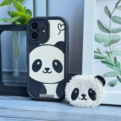قاب پاندا عروسکی طرح Panda مناسب گوشی آیفون