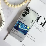 قاب چاپی سفارشی شفاف casetify طرح starry night ونگوگ کد 0394 مناسب گوشی سامسونگ - Image 4