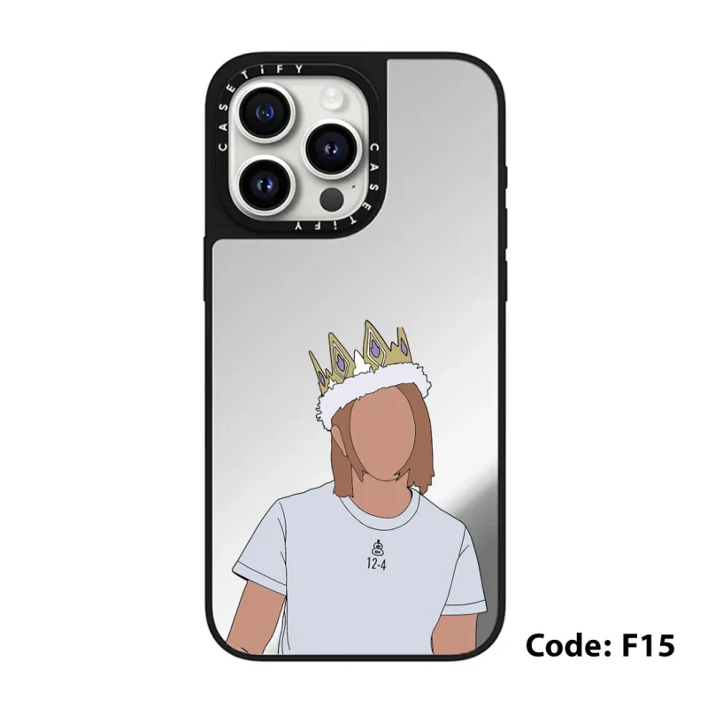 قاب چاپی سفارشی آینه ای casetify طرح 14- 15 Friends کد 0436 مناسب گوشی آیفون - Image 2