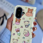 قاب کیفی طرح Bear Bag مناسب گوشی آیفون - Image 2