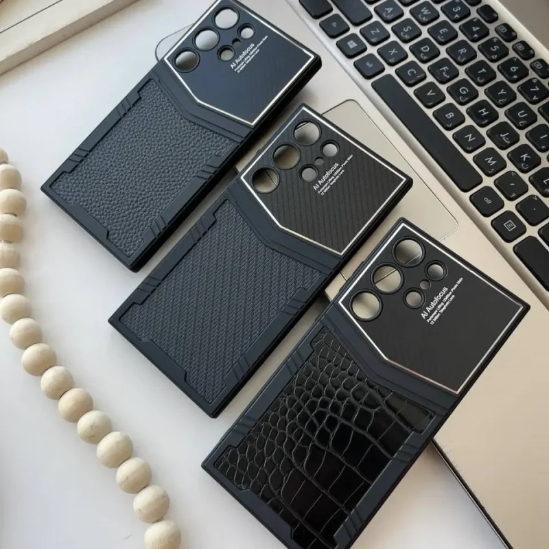 قاب چرم طرح Vertu مناسب گوشی سامسونگ - Image 1