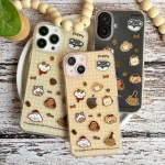 قاب سگ و گربه های بامزه طرح Puppy and cat مناسب گوشی آیفون