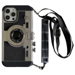 قاب‌ دوربین کمرا مدل Camera 3D با آویز مناسب گوشی آیفون مناسب گوشی آیفون - Image 4