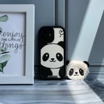 قاب پاندا عروسکی طرح Panda مناسب گوشی آیفون - Image 4