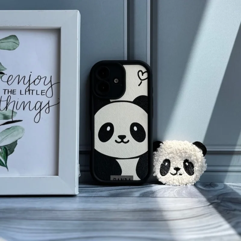 قاب پاندا عروسکی طرح Panda مناسب گوشی آیفون - Image 4