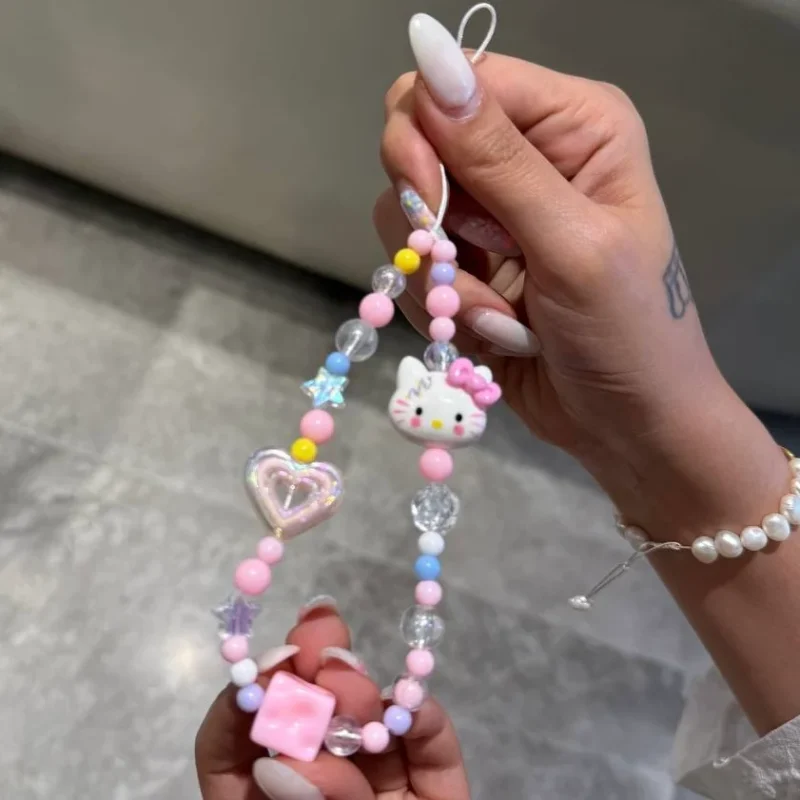 بند آویز هلوکیتی طرح Pink Hello Kitty - Image 1