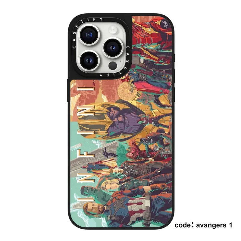 قاب casetify چاپی سفارشی طرح marvel collection – Avenger کد 0344 مناسب گوشی آیفون - Image 1