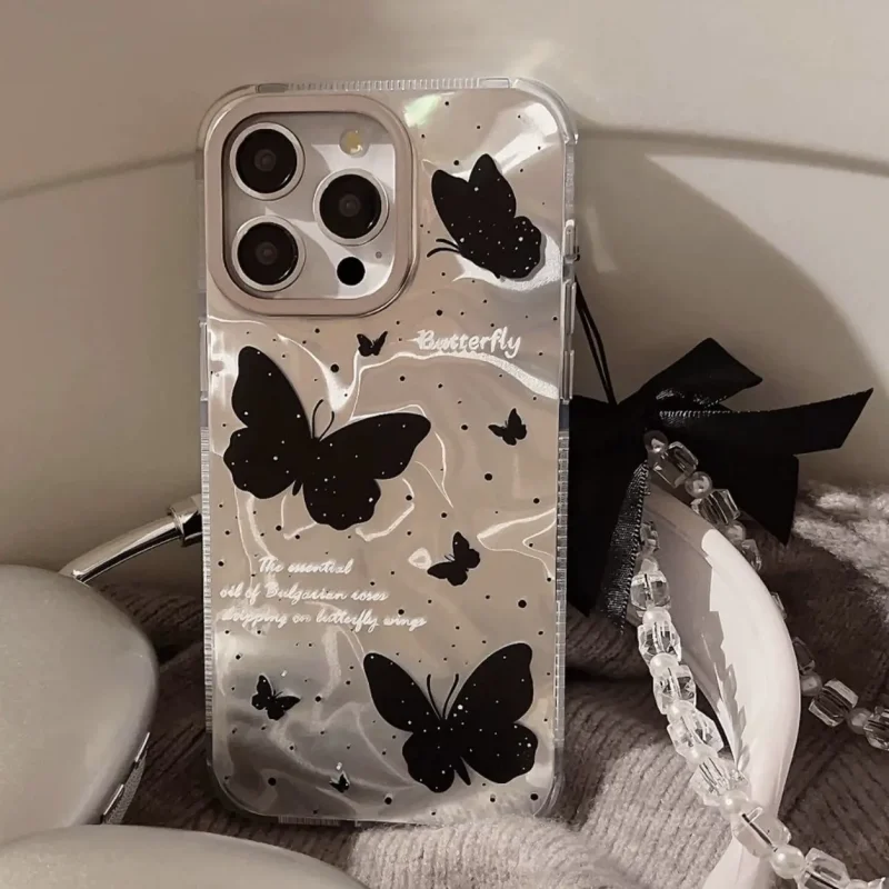 قاب black butterfly مناسب گوشی آیفون - Image 2
