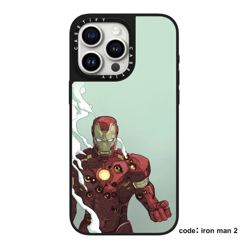 قاب casetify چاپی سفارشی طرح marvel collection – Iron Man کد 0344 مناسب گوشی آیفون - Image 3