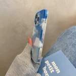 قاب آسمون آبی طرح Cloud Brush مناسب گوشی آیفون - Image 4