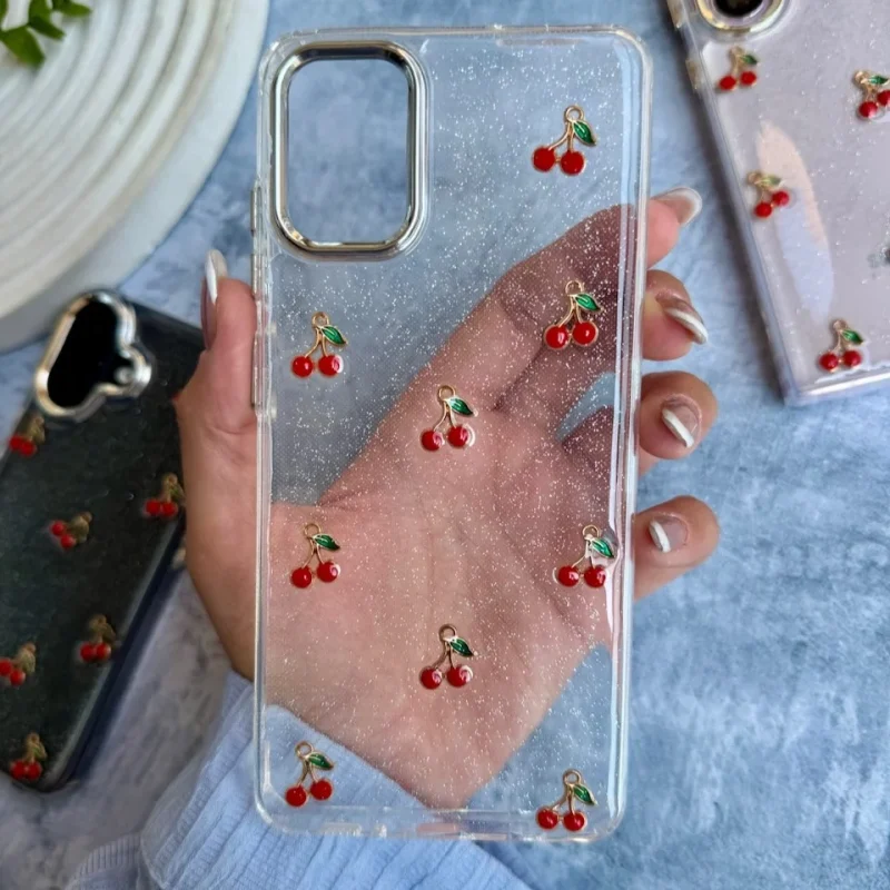 قاب آلبالو شاین شفاف طرح Cherry Shine مناسب گوشی شیائومی - Image 2