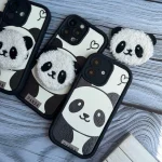 قاب پاندا عروسکی طرح Panda مناسب گوشی آیفون - Image 7