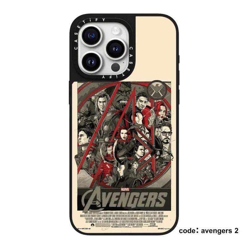 قاب casetify چاپی سفارشی طرح marvel collection – Avenger کد 0344 مناسب گوشی آیفون - Image 2