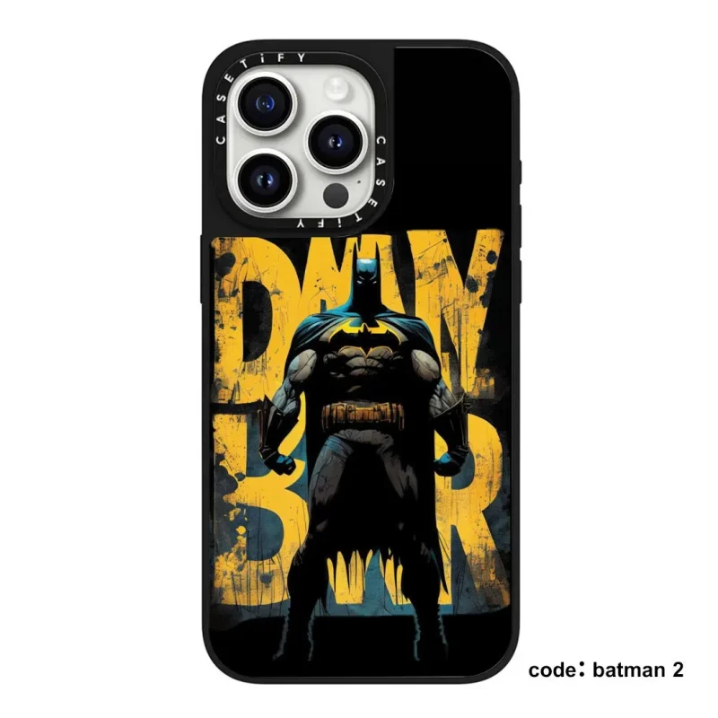 قاب casetify چاپی سفارشی طرح marvel collection – Batman کد 0344 مناسب گوشی آیفون - Image 2