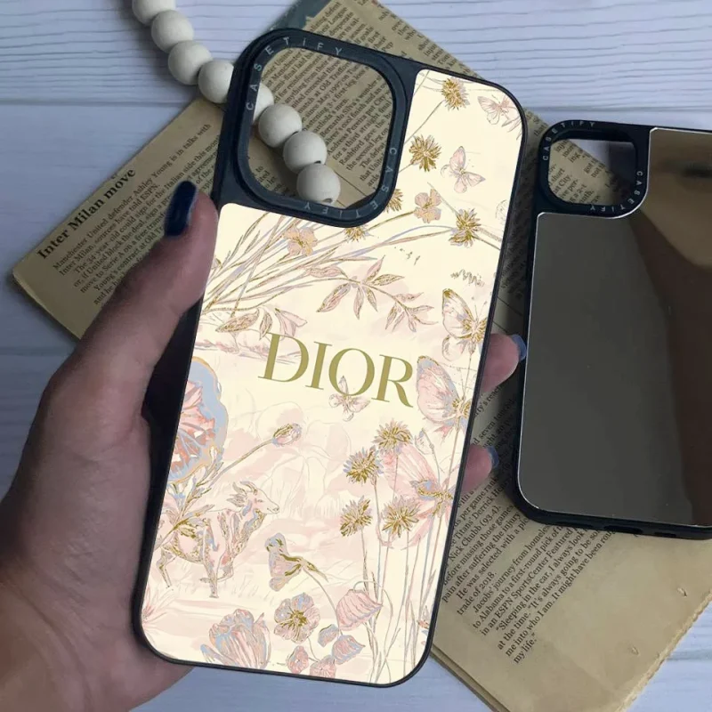 قاب چاپی سفارشی آینه ای casetify طرح دیور Dior کد 0439 مناسب گوشی شیائومی - Image 4