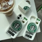 قاب سیلیکونی پاپ سوکتی استارباکس مدل starbucks مناسب گوشی آیفون - Image 2