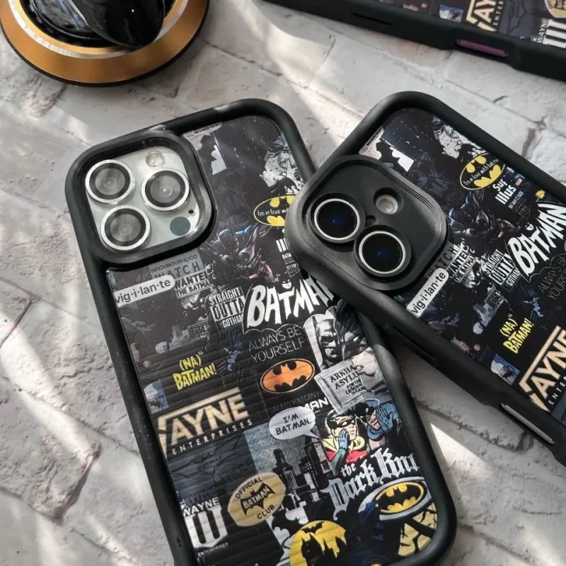 قاب سولید طرح BATMAN مناسب گوشی آیفون - Image 2
