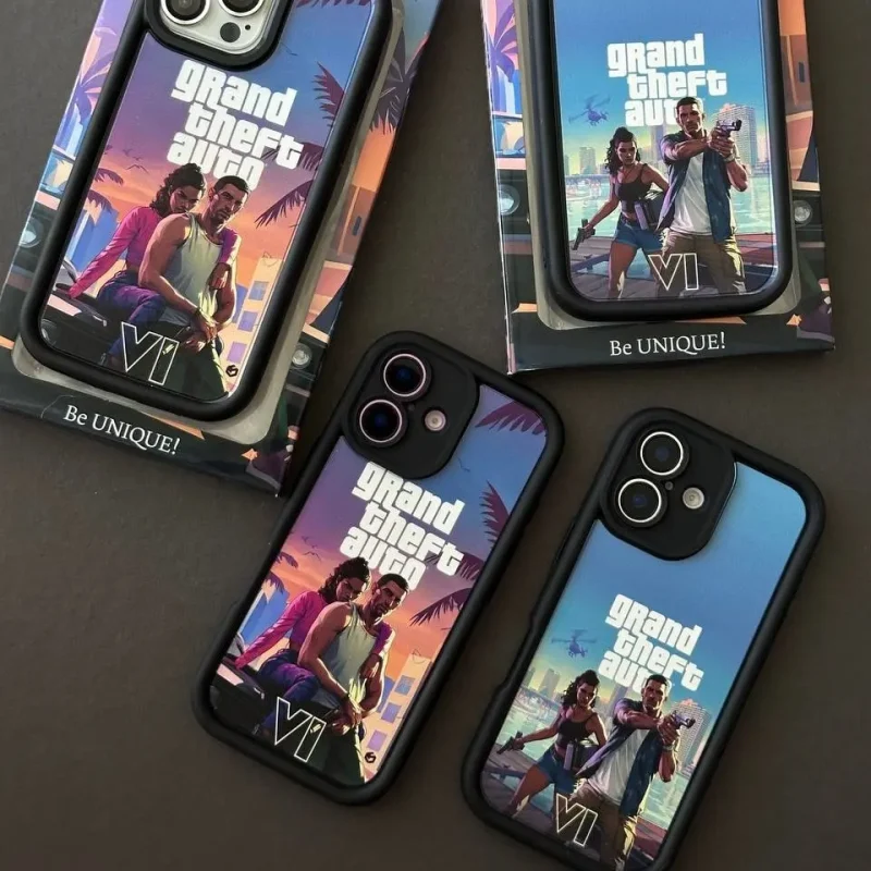 قاب سولید طرح GTA VI مناسب گوشی آیفون - Image 3