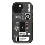 قاب چاپی سفارشی شفاف casetify طرح Street Vibes کد 0464 مناسب گوشی شیائومی
