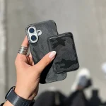 قاب مگ سیف مخملی مدل چریکی مناسب گوشی آیفون - Image 4