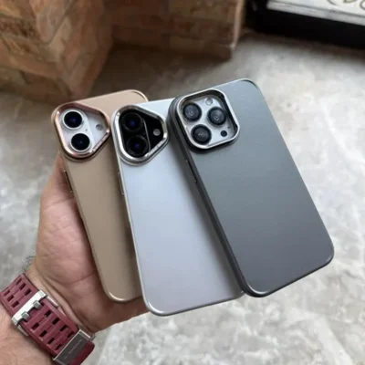 قاب استندی مدل metal fit مناسب گوشی آیفون