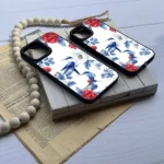 قاب چاپی سفارشی آینه ای casetify طرح باغ پرنده کد 0455 مناسب گوشی شیائومی - Image 2