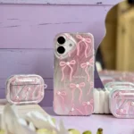 قاب براش طرح Pink Ribbon مناسب گوشی آیفون