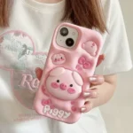 قاب سیلیکونی پاپ سوکتی طرح piggy مناسب گوشی شیائومی - Image 6
