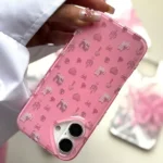 قاب گربه ای طرح Pinky Cat مناسب گوشی آیفون - Image 6