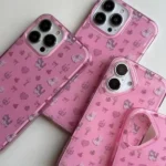 قاب گربه ای طرح Pinky Cat مناسب گوشی آیفون - Image 2
