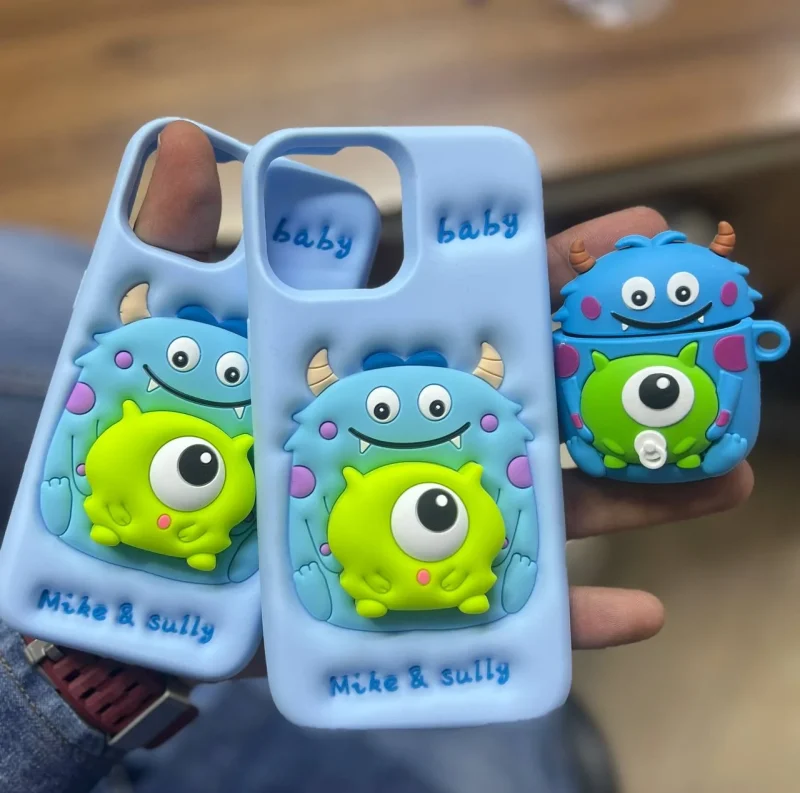 قاب سیلیکونی پاپ سوکتی سالیوان مدل baby sully مناسب گوشی آیفون - Image 3