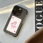 قاب چاپی سفارشی شفاف casetify طرح Love in the air کد 0437 مناسب گوشی آیفون - Image 2
