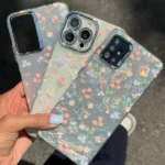 قاب یخی کلاسیک طرح Icy floral مناسب گوشی آیفون - Image 3