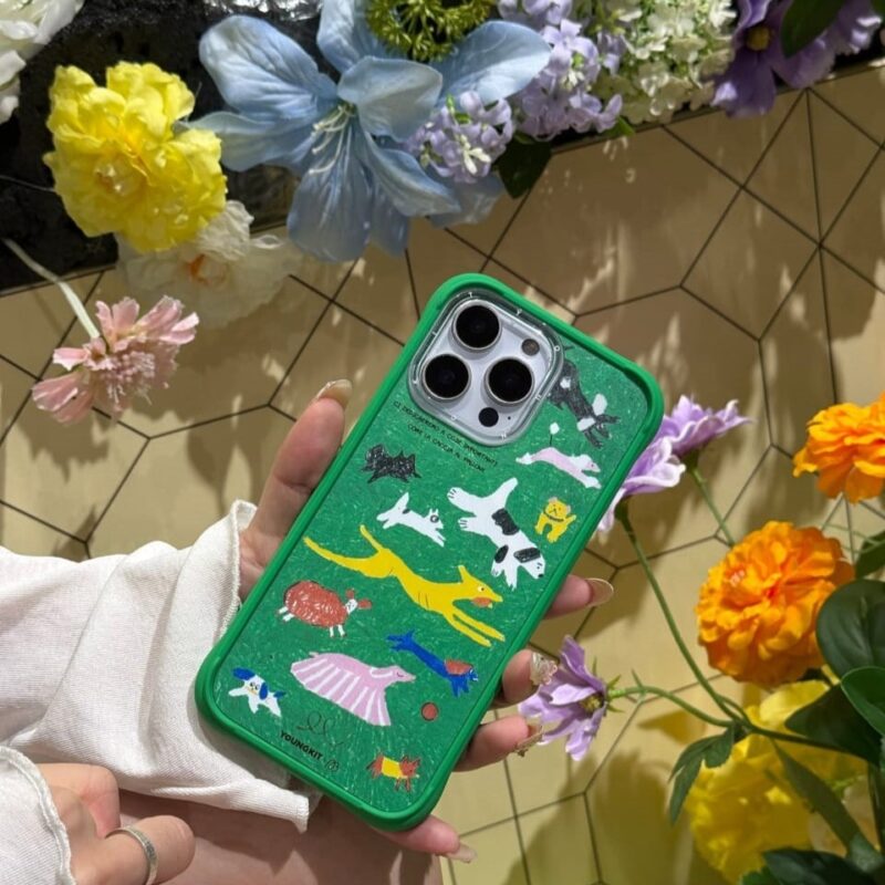 قاب یانگ کیت Youngkit Puppy Park مناسب گوشی آیفون - Image 4