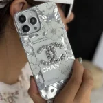 قاب شنل طرح گل اسپرینگ تایم با آویز مناسب گوشی آیفون - Image 2