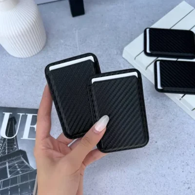 ولت جاکارتی مگ سیف مدل wallet carbon
