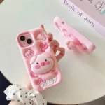 قاب سیلیکونی پاپ سوکتی طرح piggy مناسب گوشی شیائومی - Image 4