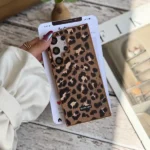 قاب پلنگی قهوه ای طرح Bonne Case مناسب گوشی سامسونگ