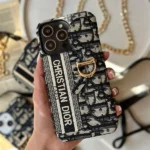 قاب پارچه ای کریستین دیور طرح Dior مناسب گوشی آیفون - Image 2