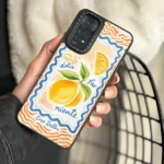 قاب چاپی سفارشی آینه ای casetify طرح lemon Vibes کد 0465 مناسب گوشی شیائومی - Image 4