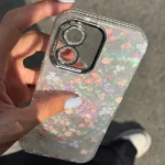 قاب یخی کلاسیک طرح Icy floral مناسب گوشی آیفون - Image 2