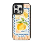 قاب چاپی سفارشی آینه ای casetify طرح lemon Vibes کد 0465 مناسب گوشی شیائومی