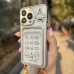 قاب شفاف طرح Lovly firend جاکارتی قلابدار مناسب گوشی سامسونگ - Image 3