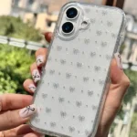 قاب اکلیلی طرح Shine Ribbon and Heart مناسب گوشی آیفون - Image 5