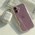 قاب اکلیلی طرح Shine Ribbon and Heart مناسب گوشی آیفون - Image 3